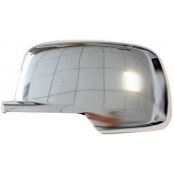 Calotta specchietto retrovisore cromata guida sx