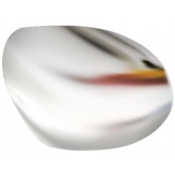 Calotta specchietto retrovisore cromata passeggero dx