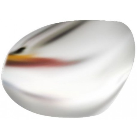 Calotta specchietto retrovisore cromata guida sx