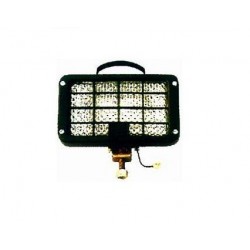 Fendinebbia rettangolare universale per macchine da lavoro bilaterale