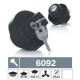 6092 Tappo carburante a vite ventilato con due chiavi