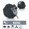 6092 Tappo carburante a vite ventilato con due chiavi