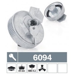 6094 Tappo carburante a vite ventilato con due chiavi