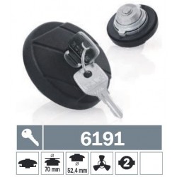 6191 Tappo carburante a baionetta ventilato con due chiavi