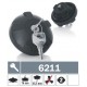 6211 Tappo carburante a baionetta non ventilato con due chiavi