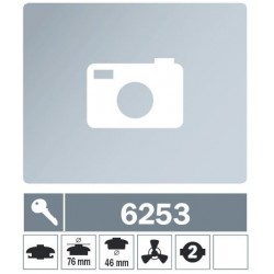 6253 Tappo carburante a baionetta ventilato con due chiavi