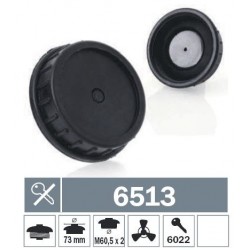 6513 Tappo carburante a vite ventilato senza chiave