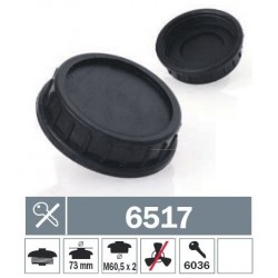 6517 Tappo carburante a vite non ventilato senza chiave