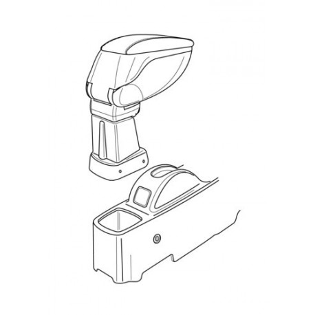 Attacco bracciolo kit di montaggio specifico