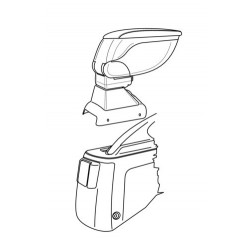 Attacco bracciolo kit di montaggio specifico