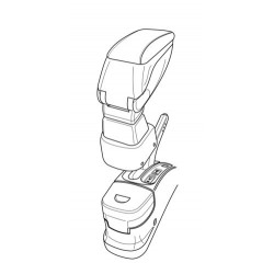 Attacco bracciolo kit di montaggio specifico