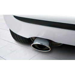 TS 500 Terminale di scarico in acciaio inox lucidato diametro 40-54 mm