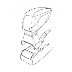 Attacco bracciolo kit di montaggio specifico