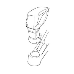 Attacco bracciolo kit di montaggio specifico