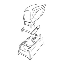 Attacco bracciolo kit di montaggio specifico