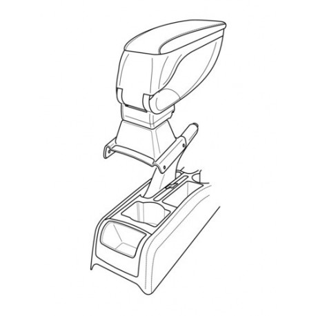 Attacco bracciolo kit di montaggio specifico