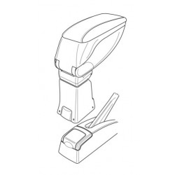 Attacco bracciolo kit di montaggio specifico