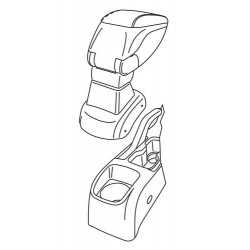 Attacco bracciolo kit di montaggio specifico