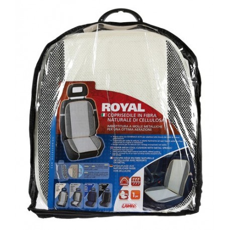 Royal schienale a molle in fibra naturale di cellulosa Avorio