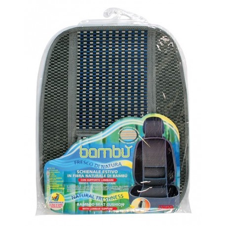 Bambu' schienale estivo in fibra naturale di bambu' blu