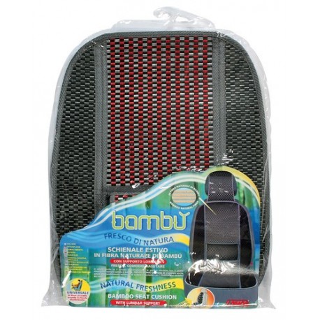 Bambu' schienale estivo in fibra naturale di bambu' rosso