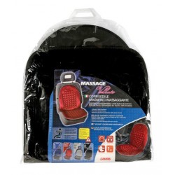 Massage Velluto schienale magnetico massaggiante in velluto nero