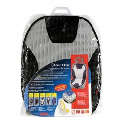 Air Tech lo schienale che respira argento/nero