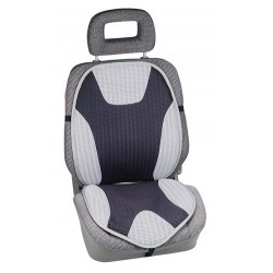 Air Tech lo schienale che respira nero/argento