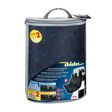 Dido 2 set fodere per furgone con avvolgicintura blu