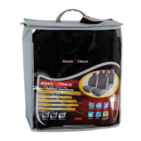Road Track set fodere coordinate nero