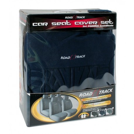 Road Track set fodere coordinate blu