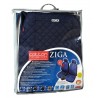 Ziga coppia coprisedili anteriori in cotone universali blu