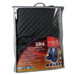 Biba coppia coprisedili anteriori in cotone universali antracite