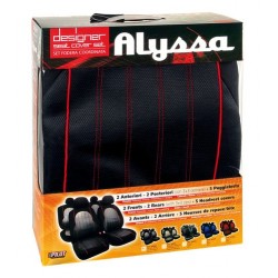 Alissa set fodere coordinate nero