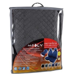 Miky coppia coprisedili anteriori in microfibra universali antracite