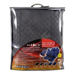 Miky set fodere coordinate in microfibra antracite