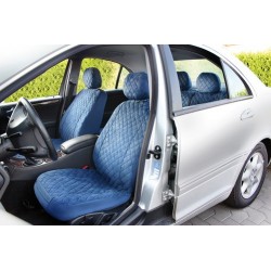 Miky set fodere coordinate in microfibra blu