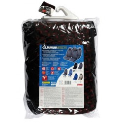 Glamur Basic Fit set fodere coordinate in jacquard nero