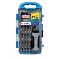 Set cacciavite con inserti 21 pezzi