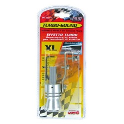 Turbo Sound XL per terminale di scarico diametro 58/85 mm