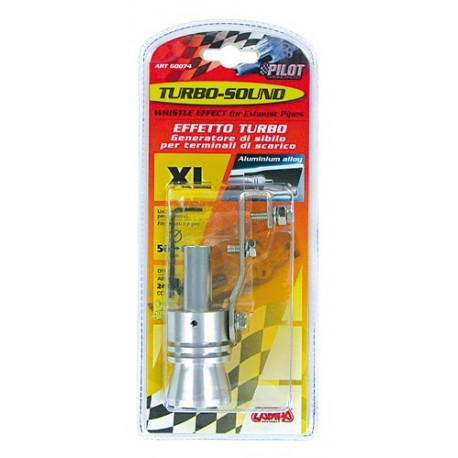 Turbo Sound XL per terminale di scarico diametro 58/85 mm