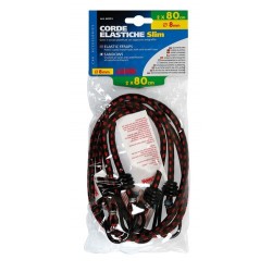 Corde elastiche slim diametro 8 mm 2x80 cm