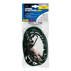 Corde elastiche slim diametro 8 mm 2x100 cm