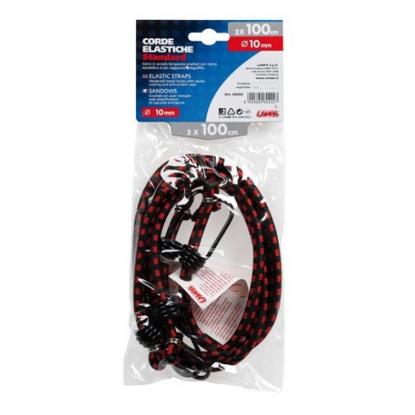 Corde elastiche Standard diametro 10 mm 2x100 cm