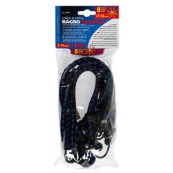 Corda elastica Ragno 8 ganci diametro 10 mm