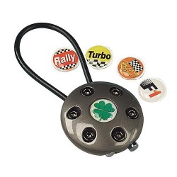 Formula il portachiave sportivo Titanio