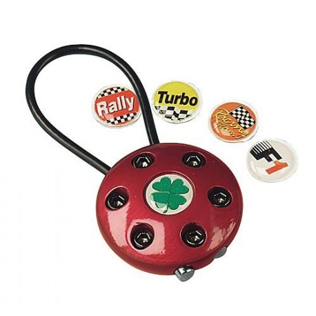 Formula il portachiave sportivo rosso