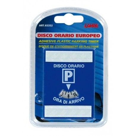 Disco orario europeo 60x80 mm