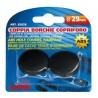 Coppia borchie copriforo in ABS diametro 29 mm