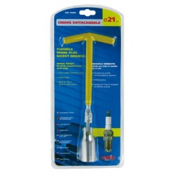 Chiave svitacandele snodabile 21 mm